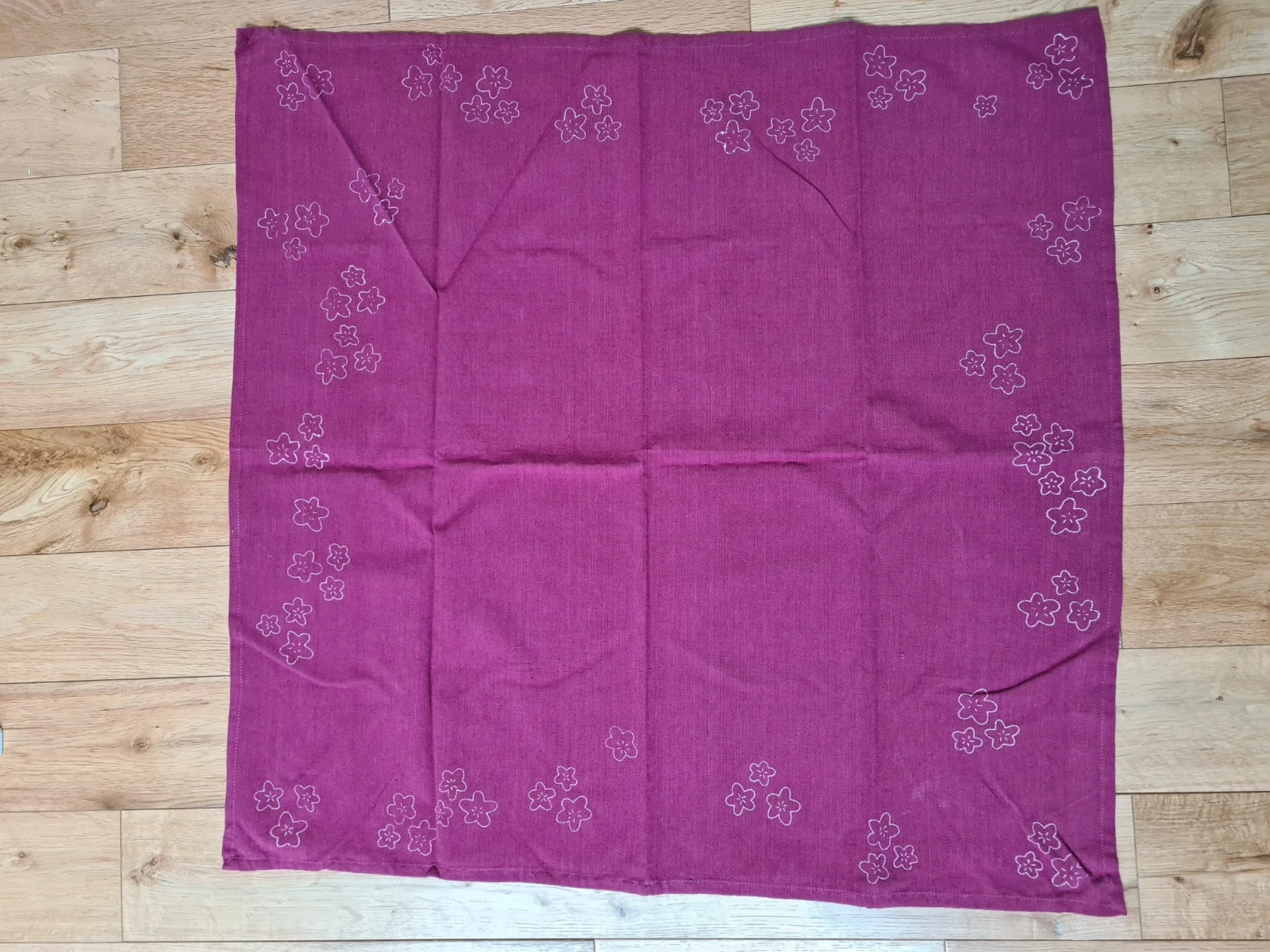 Nappe à broder
